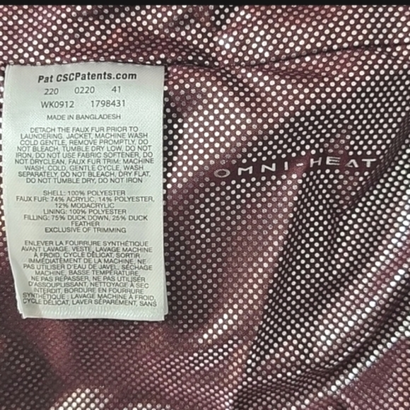 Columbia Lay D Coat Down II Long Puffer Thermal Winter Snow Jacket sz S - Picture 15 of 16